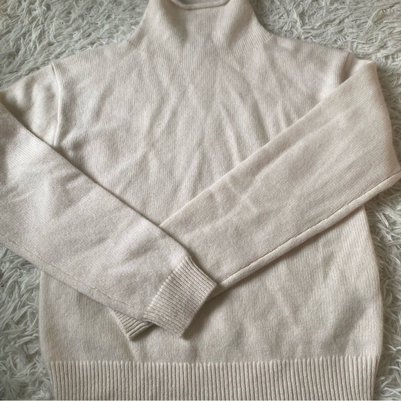 Aritzia Cashmere Mockneck Sweater - Picture 2 of 7